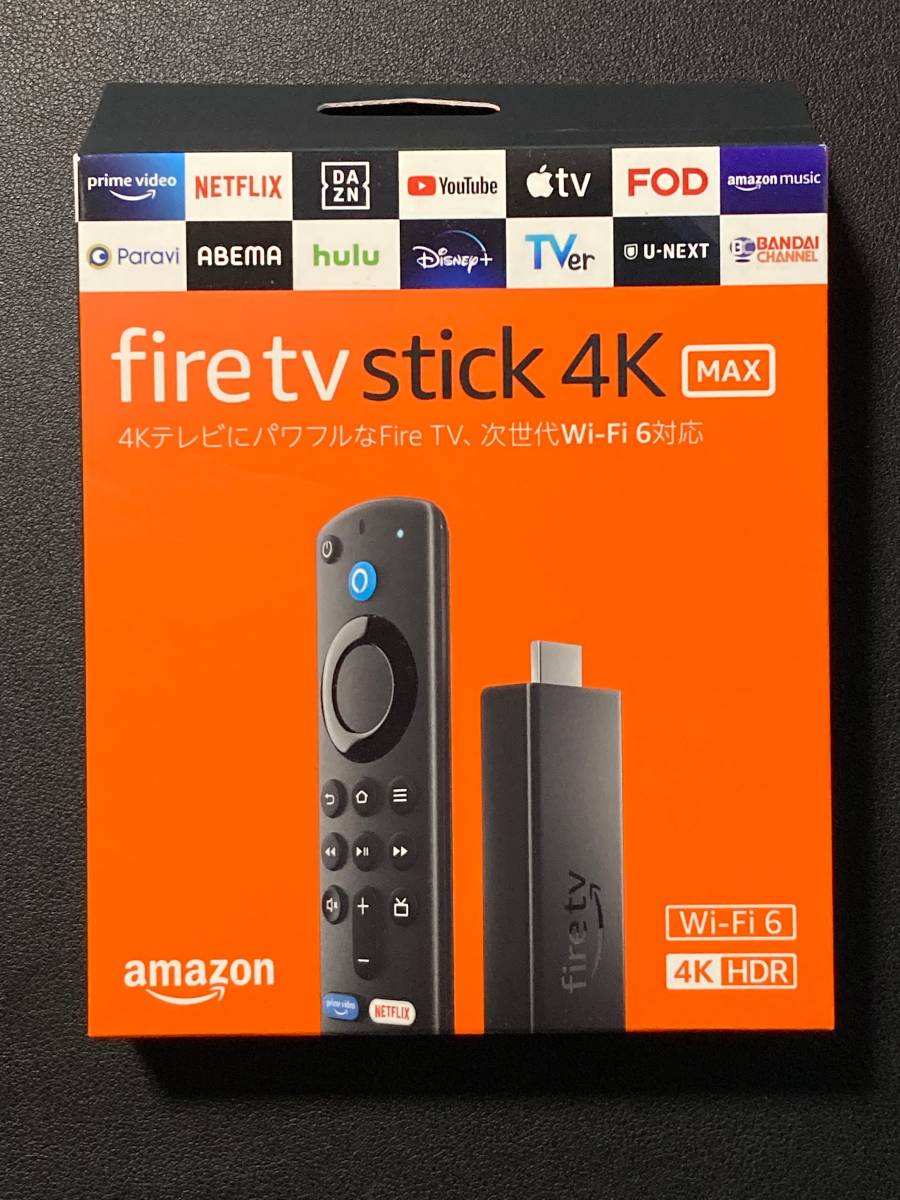TV Fire Stick - 4K Max Alexa対応音声認識リモコン 新品、未開封Fire 5個