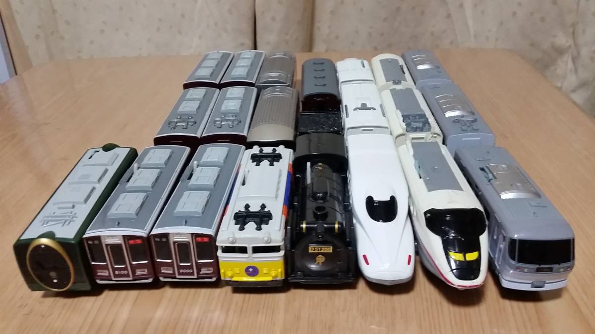 レア！？ 大量 プラレール 阪急電車 カシオペア NRA 機関車 新幹線 