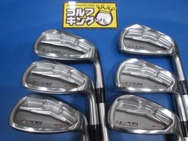中古(6本) エポンゴルフ(EPON) エポン(EPON) AF-507 アイアン 2024 5