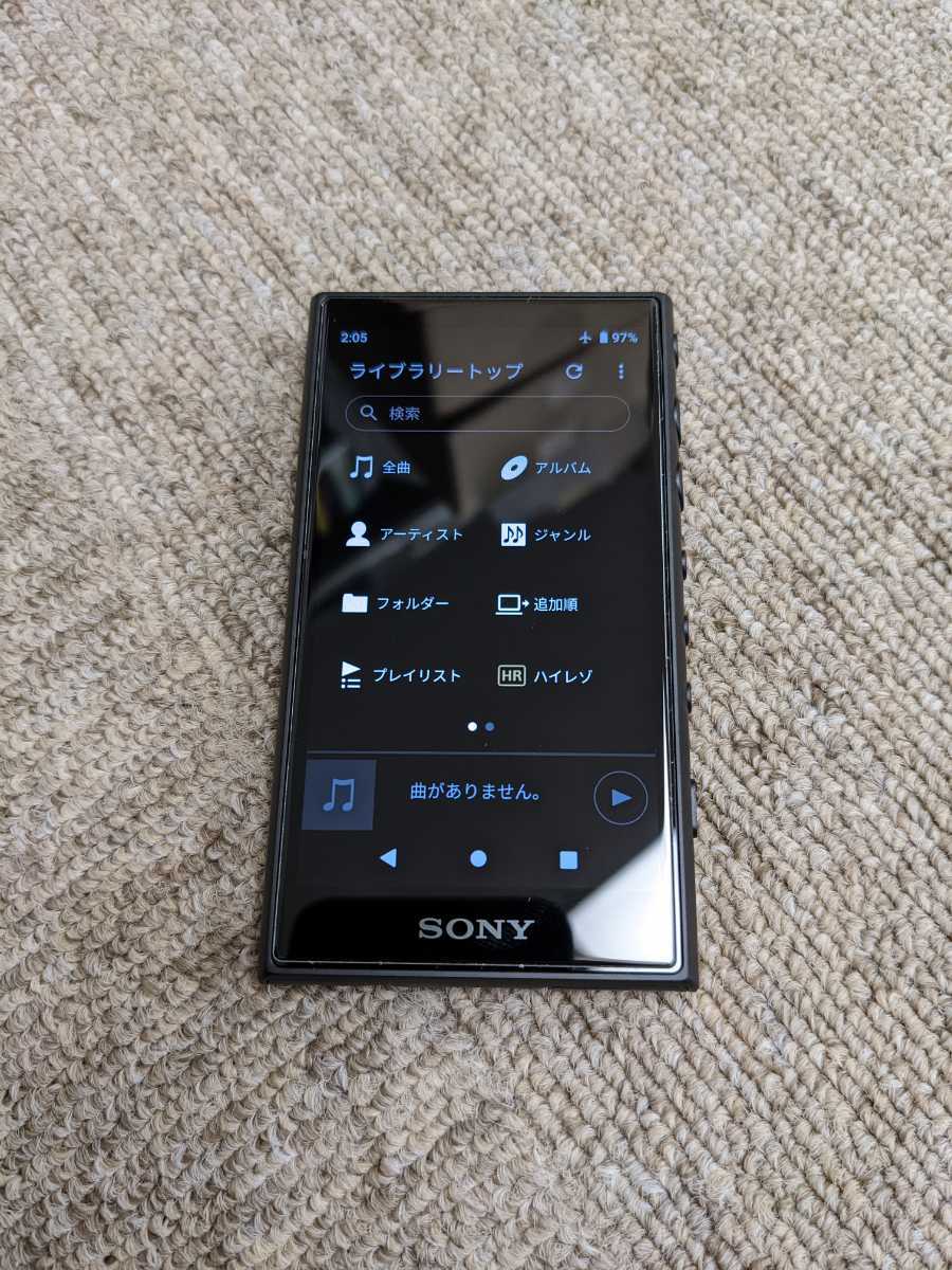 SONY Walkman ウォークマン NW-A105 16GB ブラック NW-A105 SONY