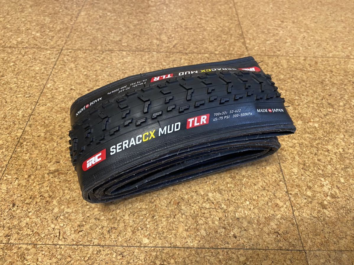 IRC SERAC CX MUD TUBELESS READY チューブレスレディ TRL シラク CX