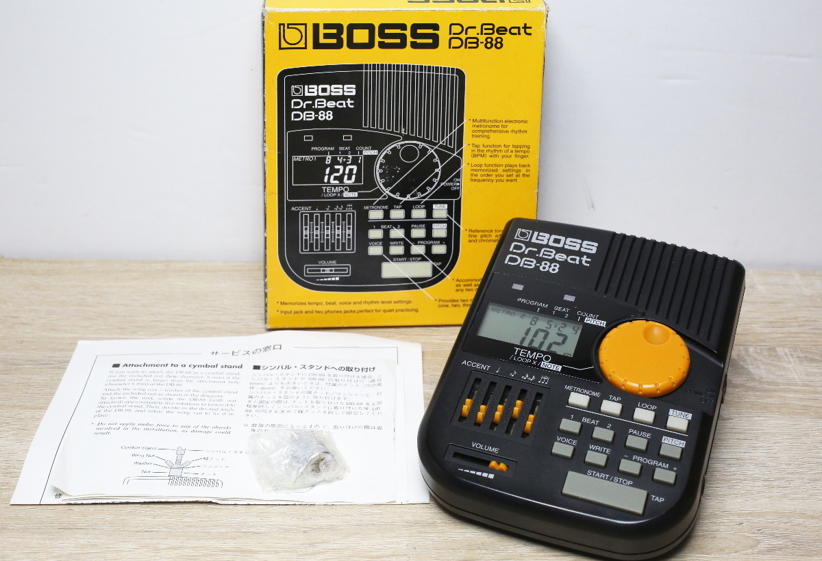 K1602 □実用美品□ BOSS ボス ドクタービート DB-88 BEAT リズム 