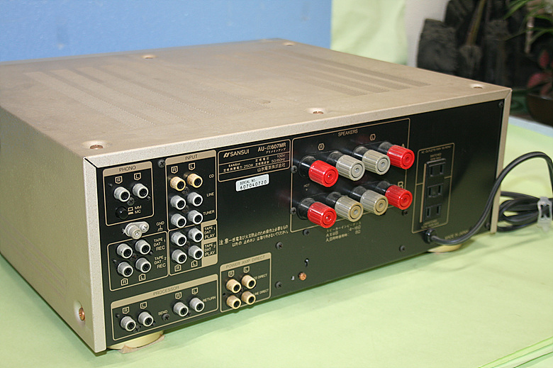 サンスイ SANSUI プリメインアンプ AU-α607MR AU-α607 山水 - アバック