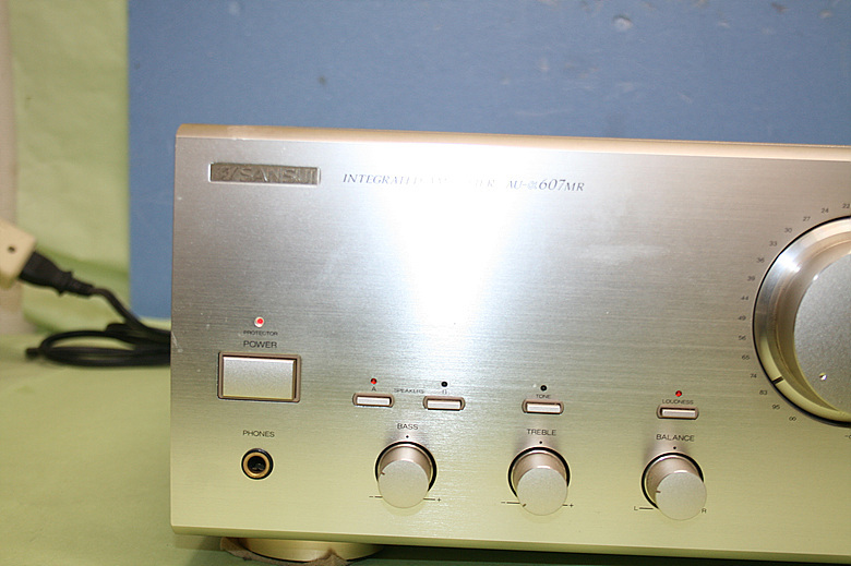 サンスイ SANSUI プリメインアンプ AU-α607MR AU-α607 山水 - アバック