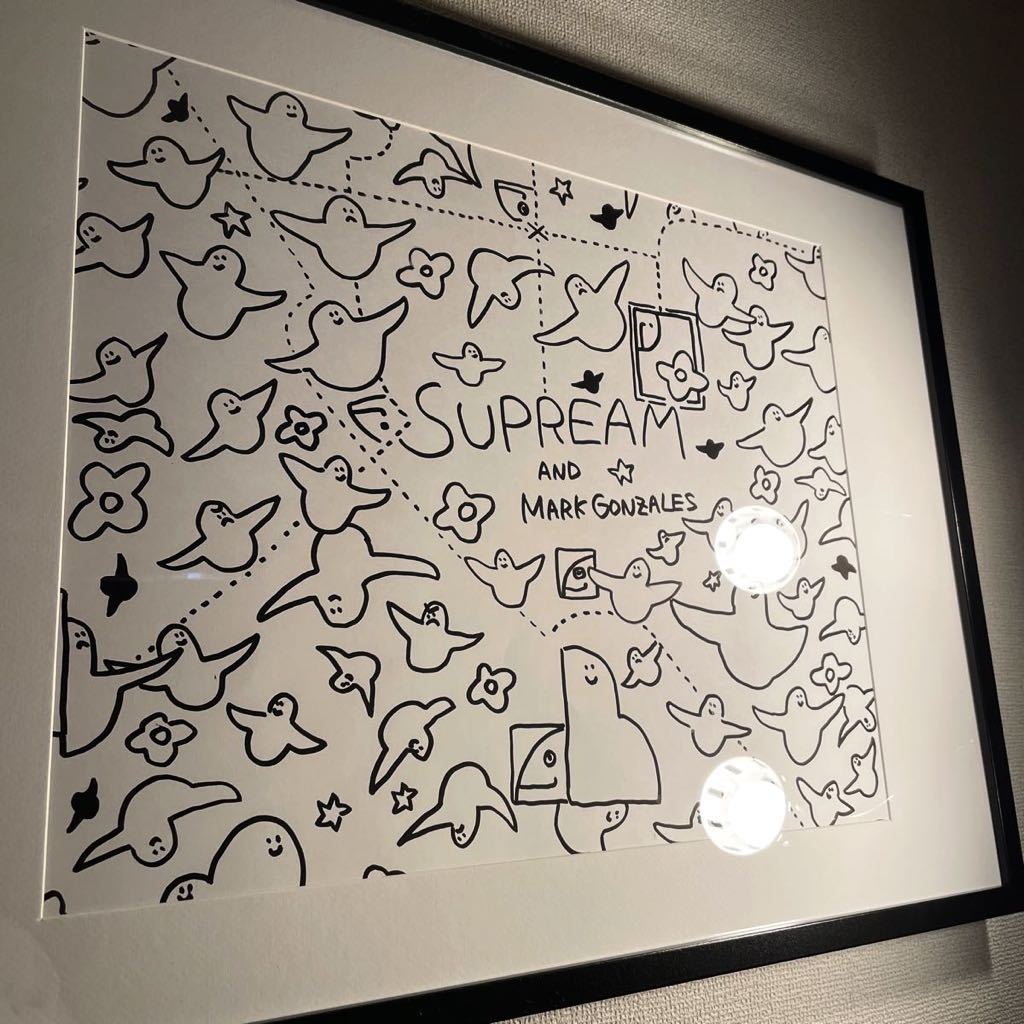 超お宝1円スタート!/mark gonzales/マークゴンザレス/アートフレーム 
