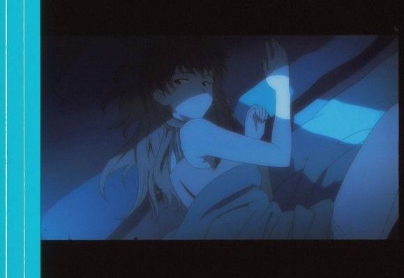 エヴァンゲリオン 35mm映画フィルム連続5コマ 綾波レイ 庵野秀明 碇シンジ 真希波マリ 葛城ミサト アスカラングレー 渚カヲル ●EVANGELION