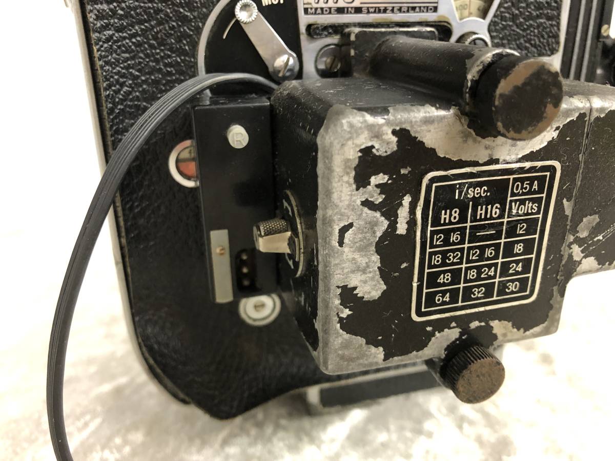 Bolex H16 スイス製ボレックスP1 8ミリメートルフィルムカメラ Bolex