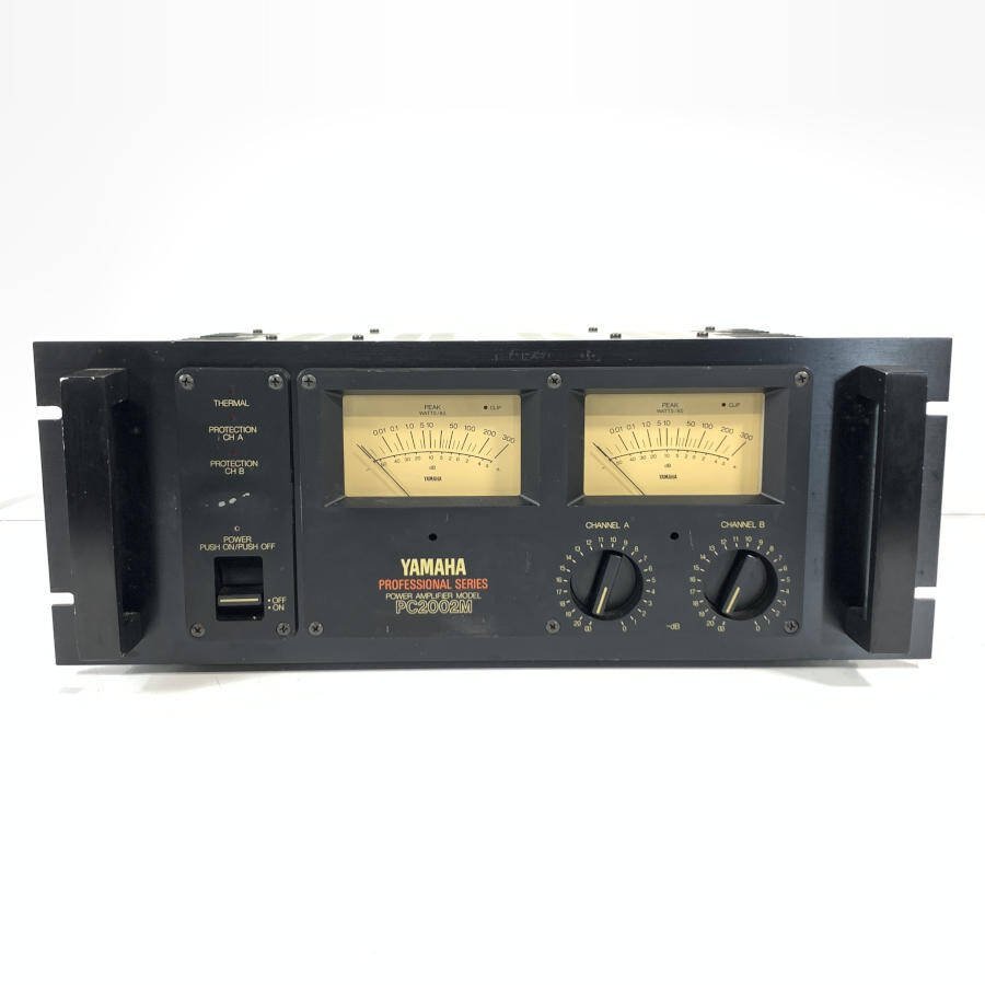 YAMAHA PC2002M パワーアンプ 240W+240W 中古動作品！ 楽器、器材