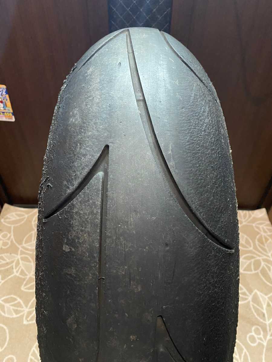 中古MCタイヤ 2021年製造 DUNLOP SPORTMAX D213GP PRO-2 180/60ZR17 ダンロップ スポーツマックス 180 60 17 2821 M2235