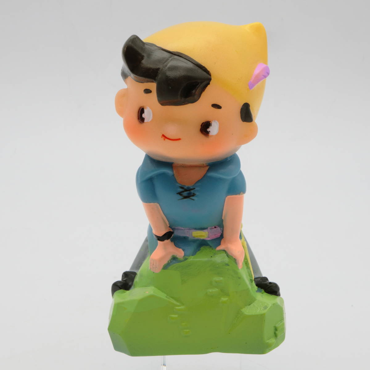 ◆◇北陸銀行 販促 ノベルティ 貯金箱 ピーターパン■ソフビ 昭和レトロ 当時物 企業物◇◆