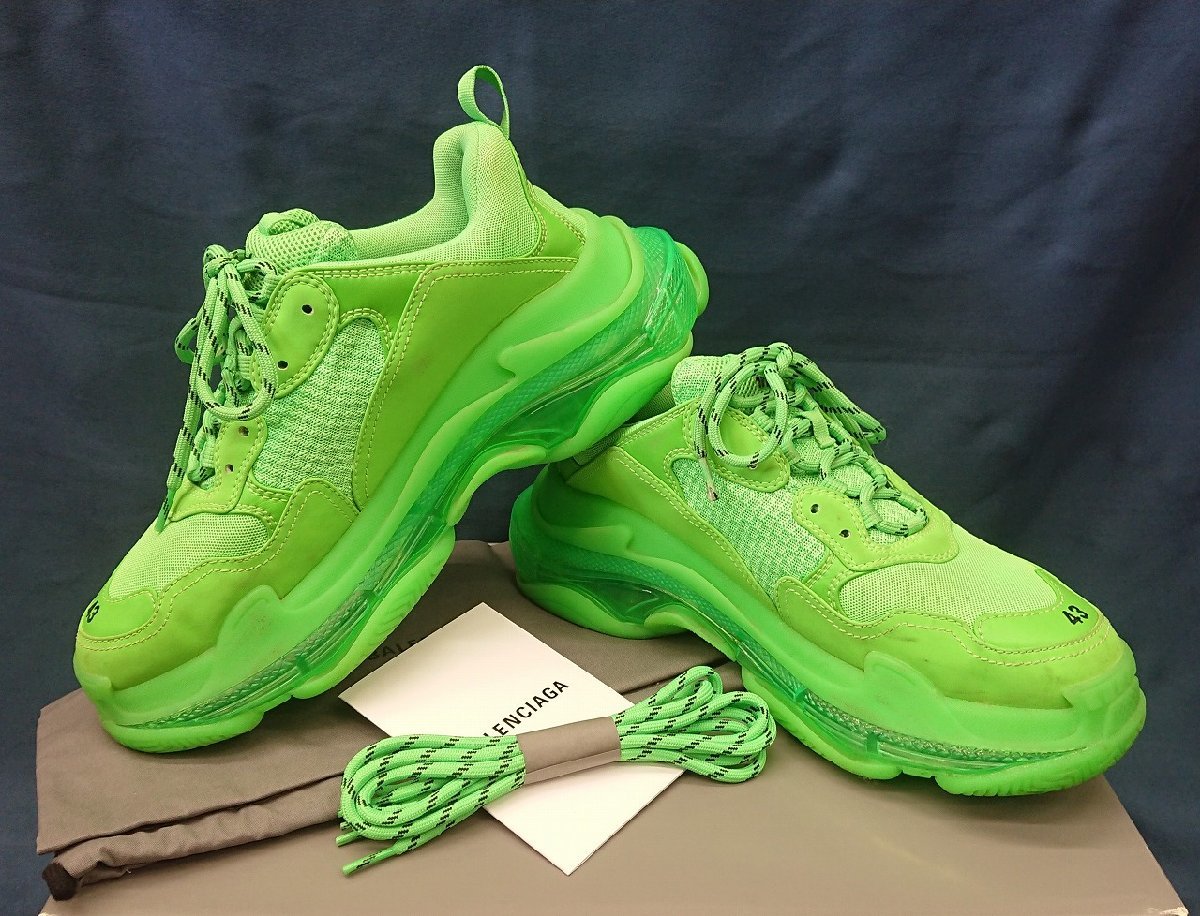 希少【 BALENCIAGA バレンシアガ スニーカートリプルS ダッド 