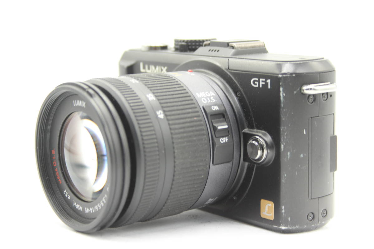 返品保証】 パナソニック Panasonic Lumix GF1 ブラック G Vario 14