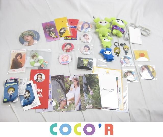 同梱可】中古品 韓流 TWICE ジョンヨン 他 ラブリー ストラップ 缶