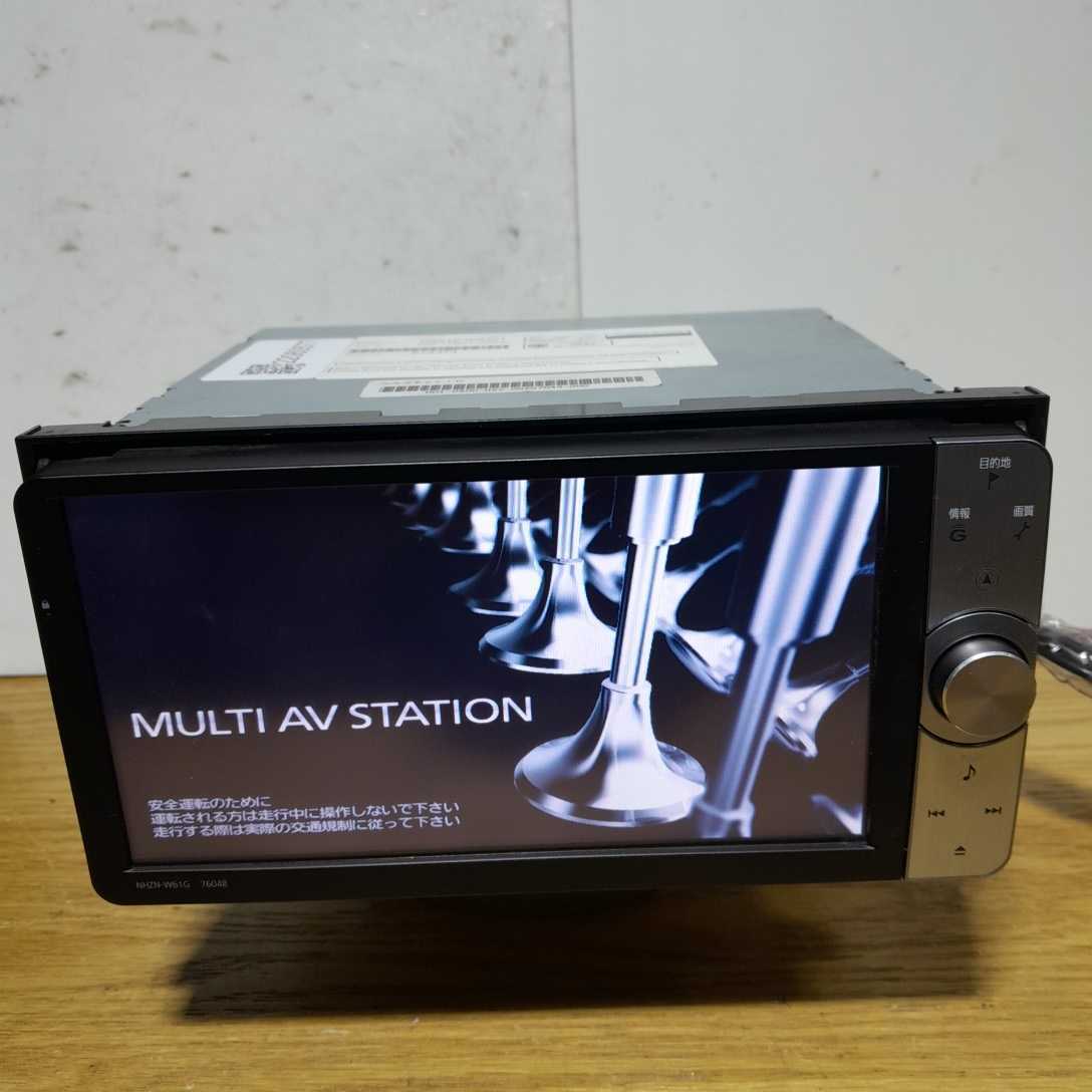 NHZN-W61G（地図更新日：2020 年）トヨタ純正ナビゲーションシステム ☆トヨタ純正 NHZN-W61G 2020年秋バージョン地図更新済み TOYOTA
