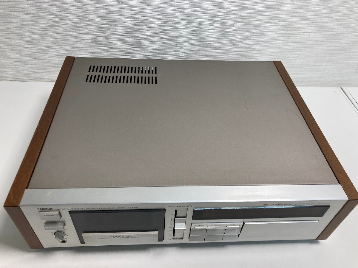 ☆10-3675】□中古品□ジャンク YAMAHA ヤマハ カセットデッキ K-1xw