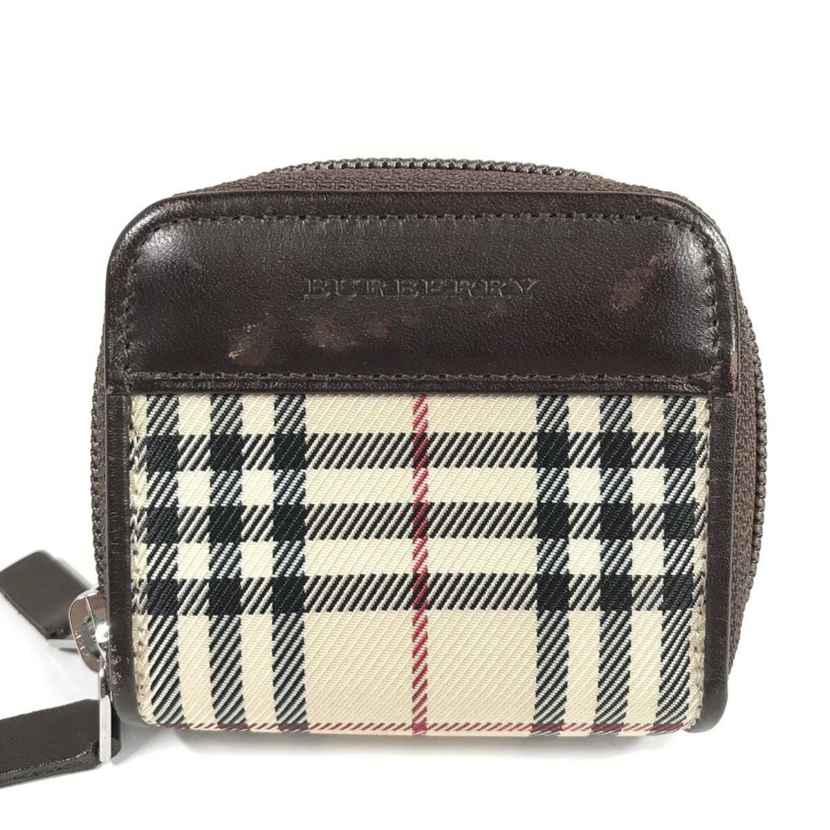 未使用保管品 希少品 箱付き BURBERRY バーバリー ノバチェック 柄