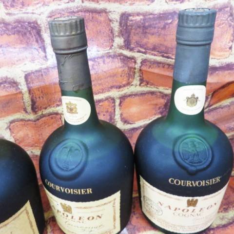 クルボアジェ ナポレオン 3本セット コニャック ブランデー 700ml 未開栓