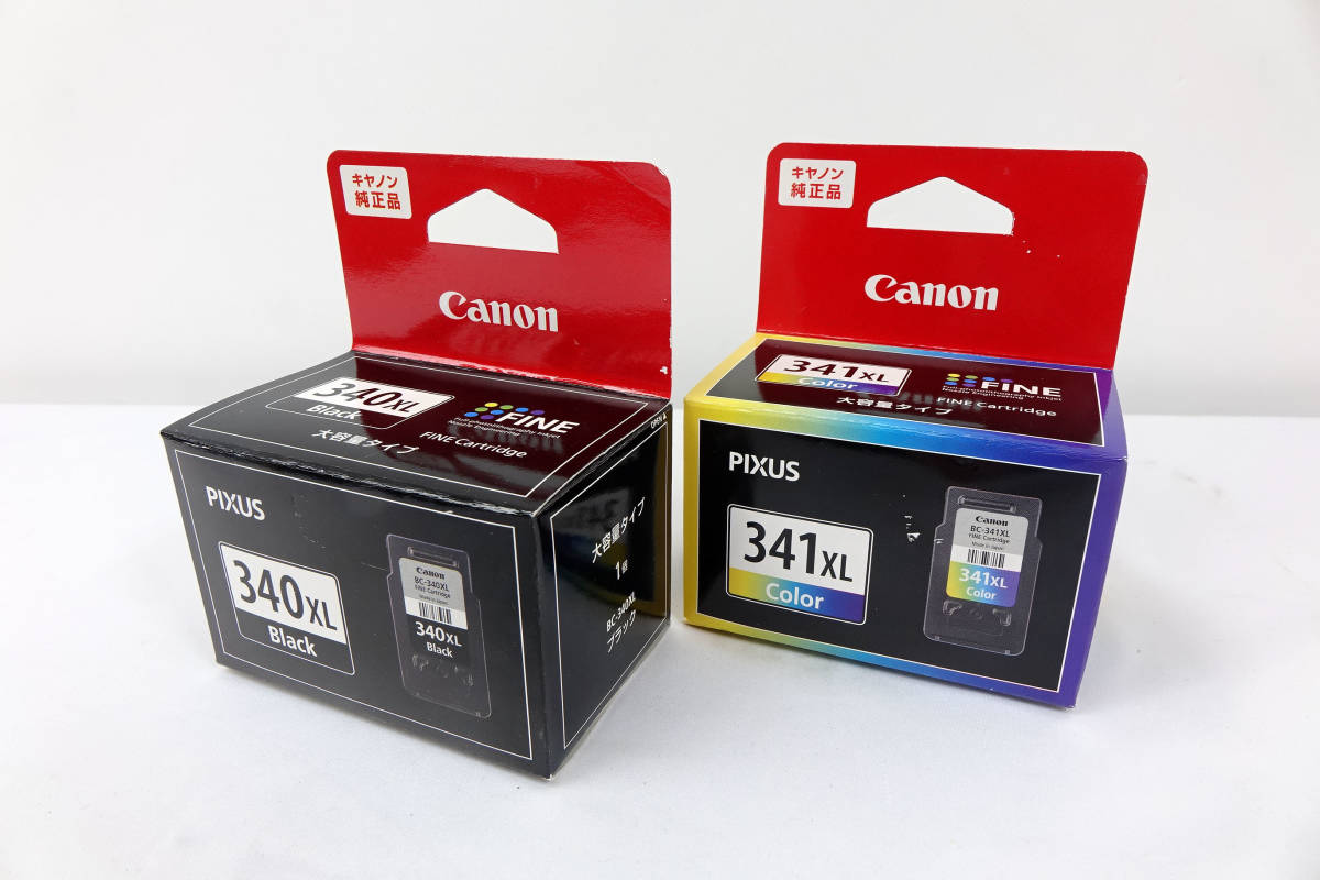 Canon 340XL 341XL 純正品 新品 Canon 340XL 341XL 純正品 新品