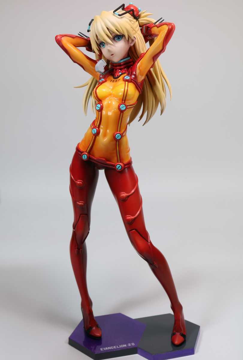 【塗装済み完成品】バンダイ　フィギュアライズラボ　アスカ・ラングレー Figure-riseLABO 式波・アスカ・ラングレー プラモデル