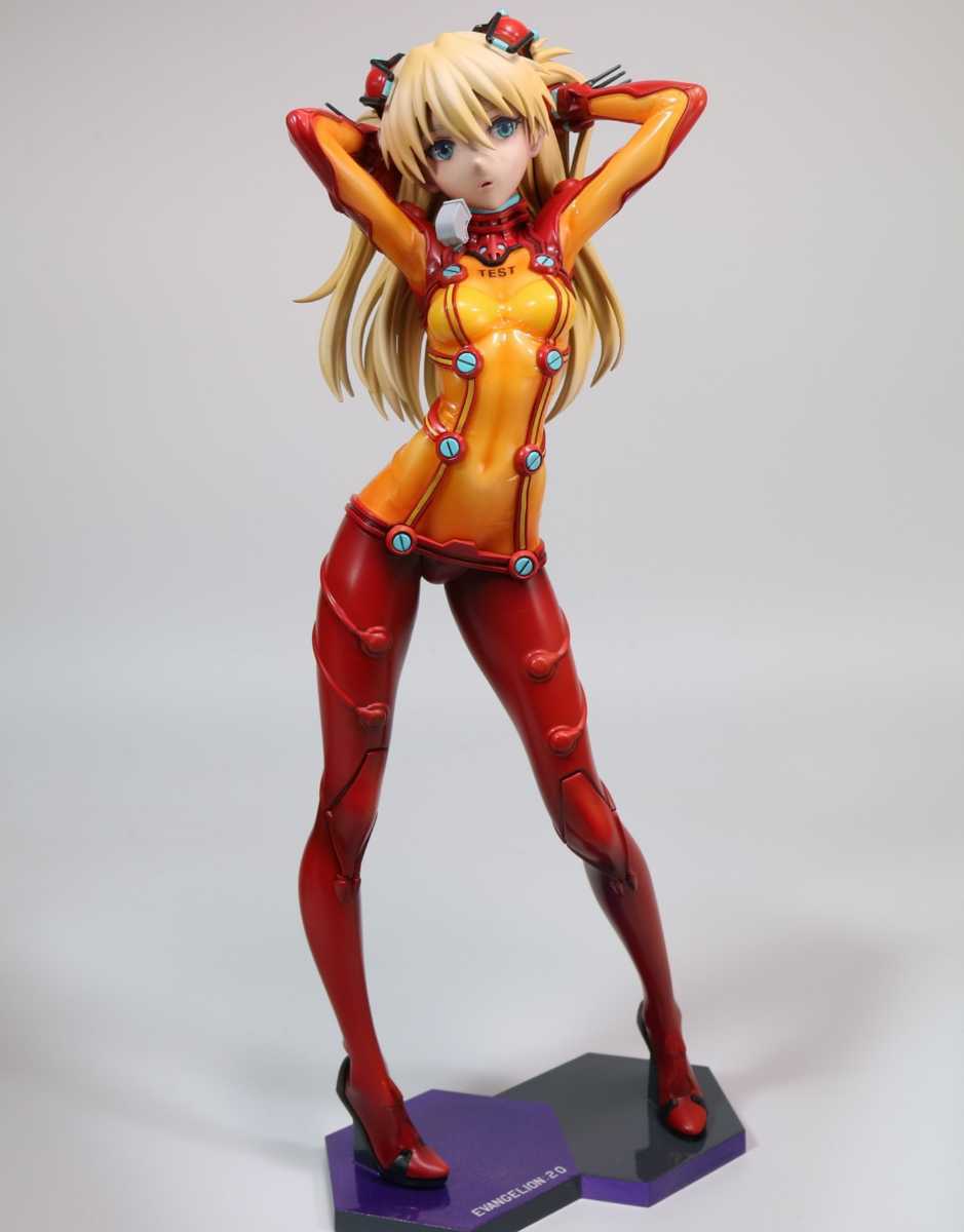 【塗装済み完成品】バンダイ　フィギュアライズラボ　アスカ・ラングレー Figure-riseLABO 式波・アスカ・ラングレー プラモデル