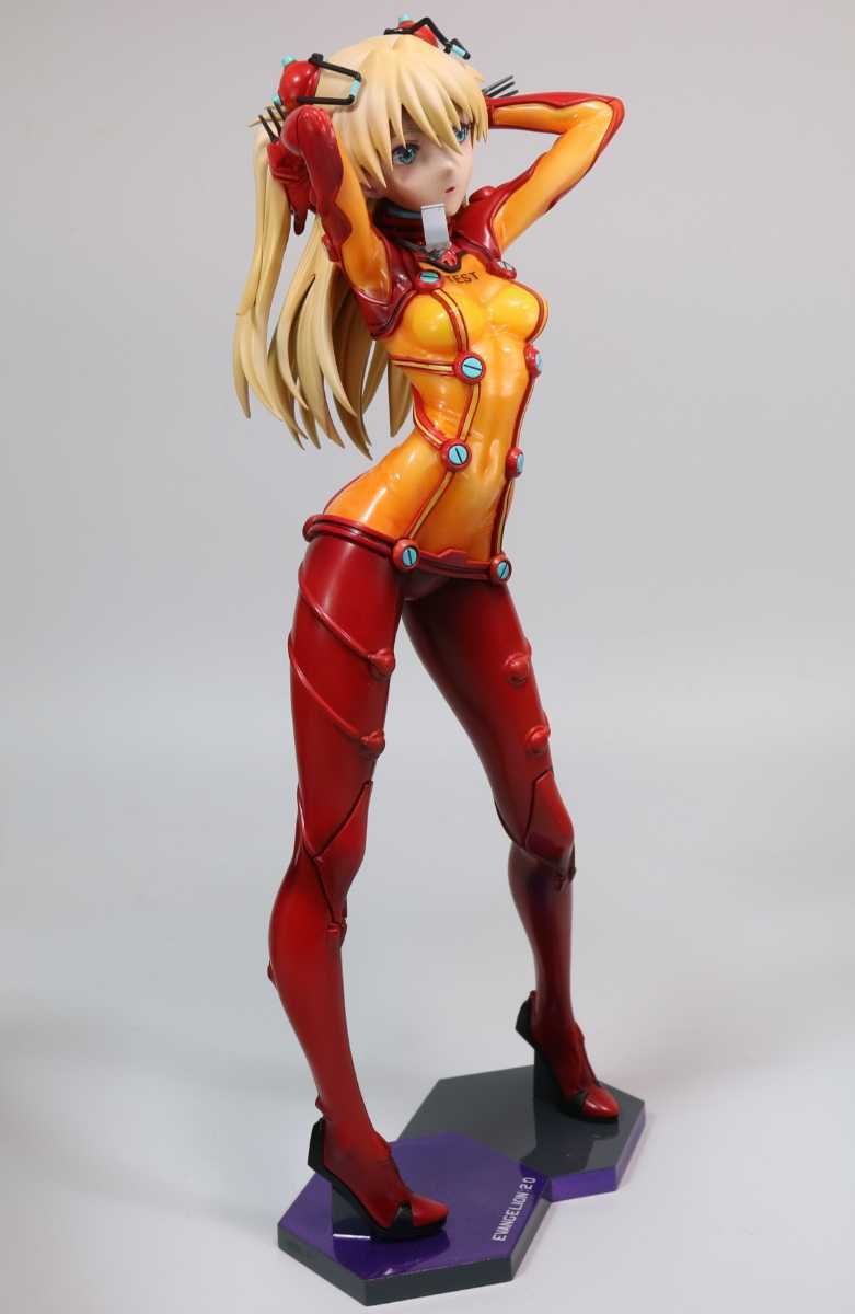 【塗装済み完成品】バンダイ　フィギュアライズラボ　アスカ・ラングレー Figure-riseLABO 式波・アスカ・ラングレー プラモデル