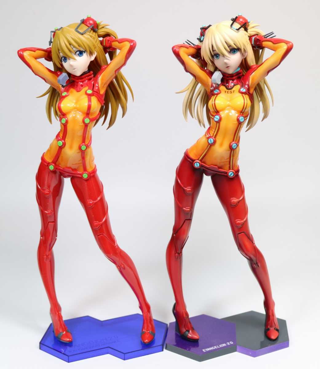 【塗装済み完成品】バンダイ　フィギュアライズラボ　アスカ・ラングレー Figure-riseLABO 式波・アスカ・ラングレー プラモデル
