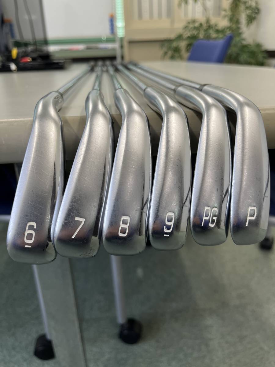 ★ミズノ★JPX 200X★6本(6～9.PG.P)★純正NSプロ ゼロス7スチール★S★