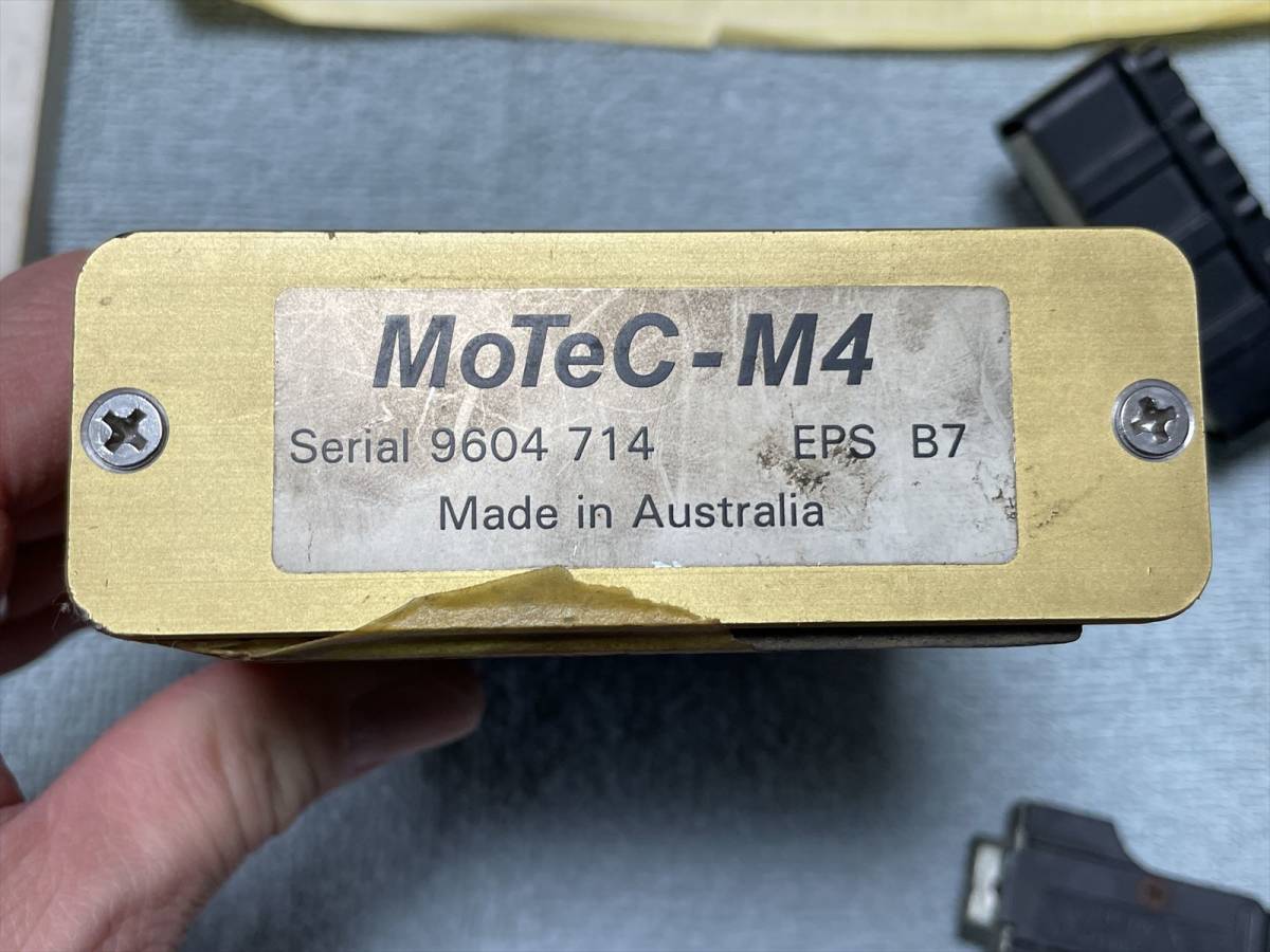 おまとめ 2301-007 MoTeC M4(モーテック フルコン) ハーネス(PC接続用?)／取説