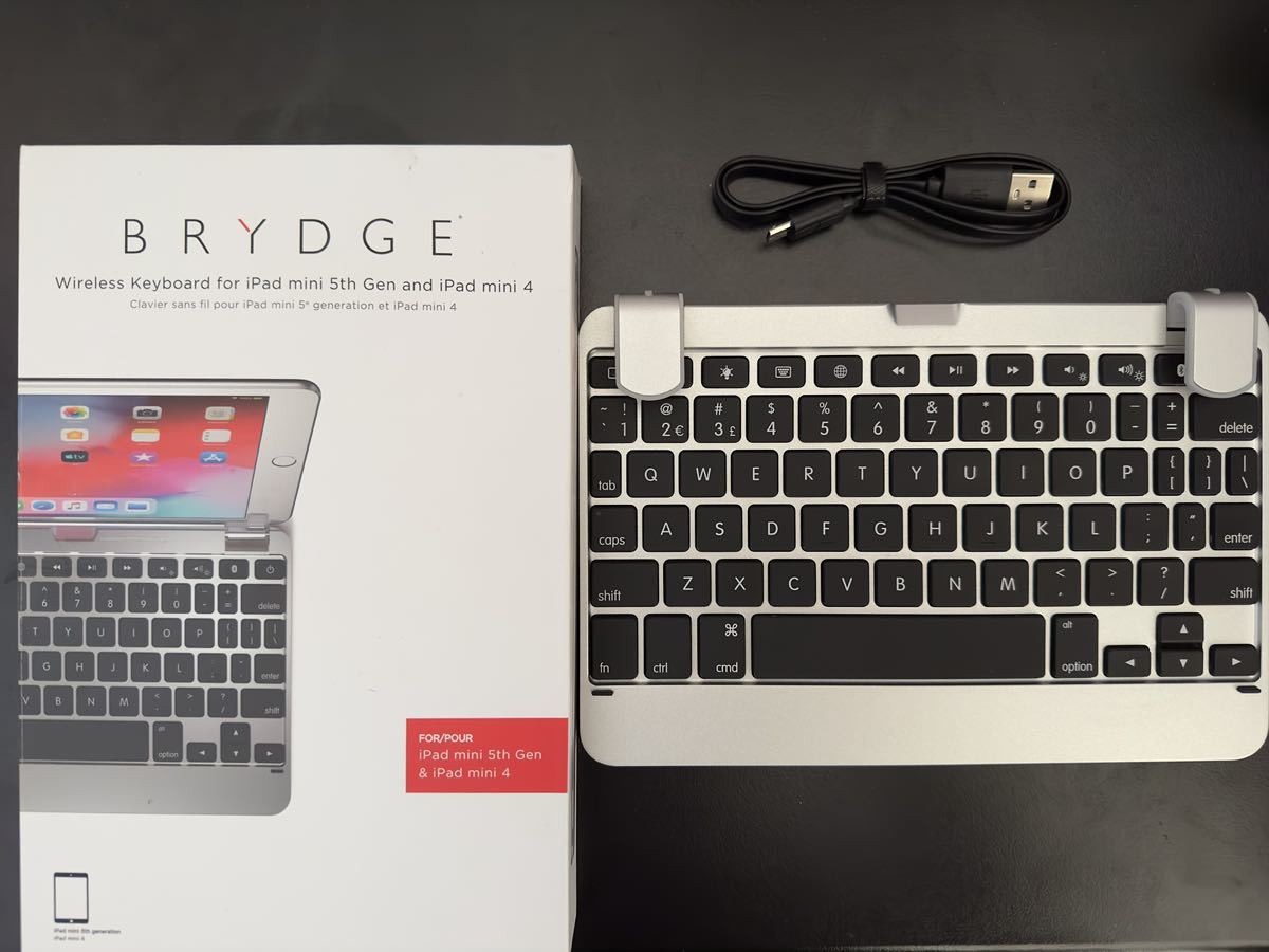 iPad mini Brydge 7.9 4 5世代　英語　USキーボード Bluetooth 6