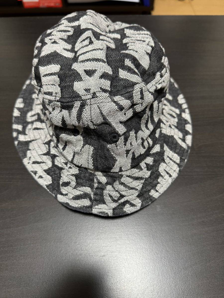 Supreme Fat Tip Jacquard Denim Crusher シュプリーム ファット