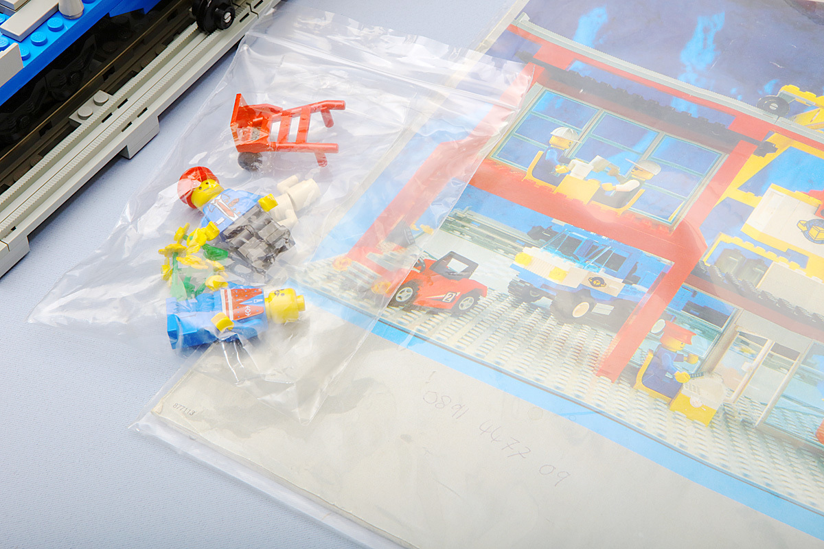 □LEGO 4555 LEGO Cargo Station Set レゴ トレイン カーゴ 
