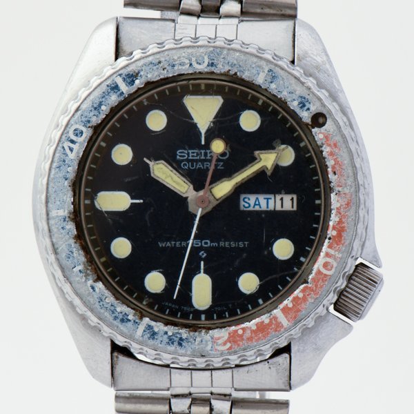 SEIKO セイコー 7548-700B ダイバー クォーツ ペプシカラーベゼル