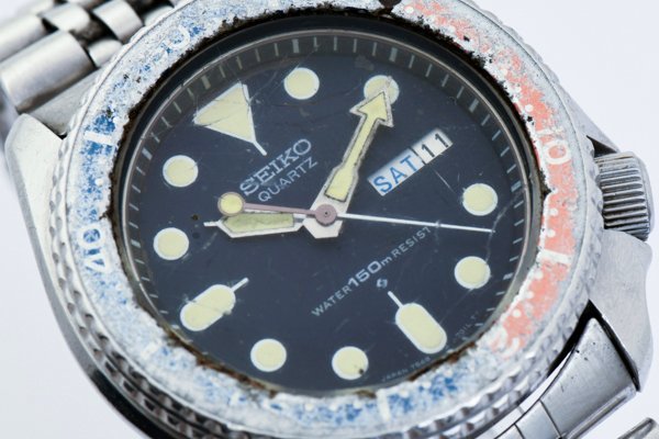 SEIKO セイコー 7548-700B ダイバー クォーツ ペプシカラーベゼル