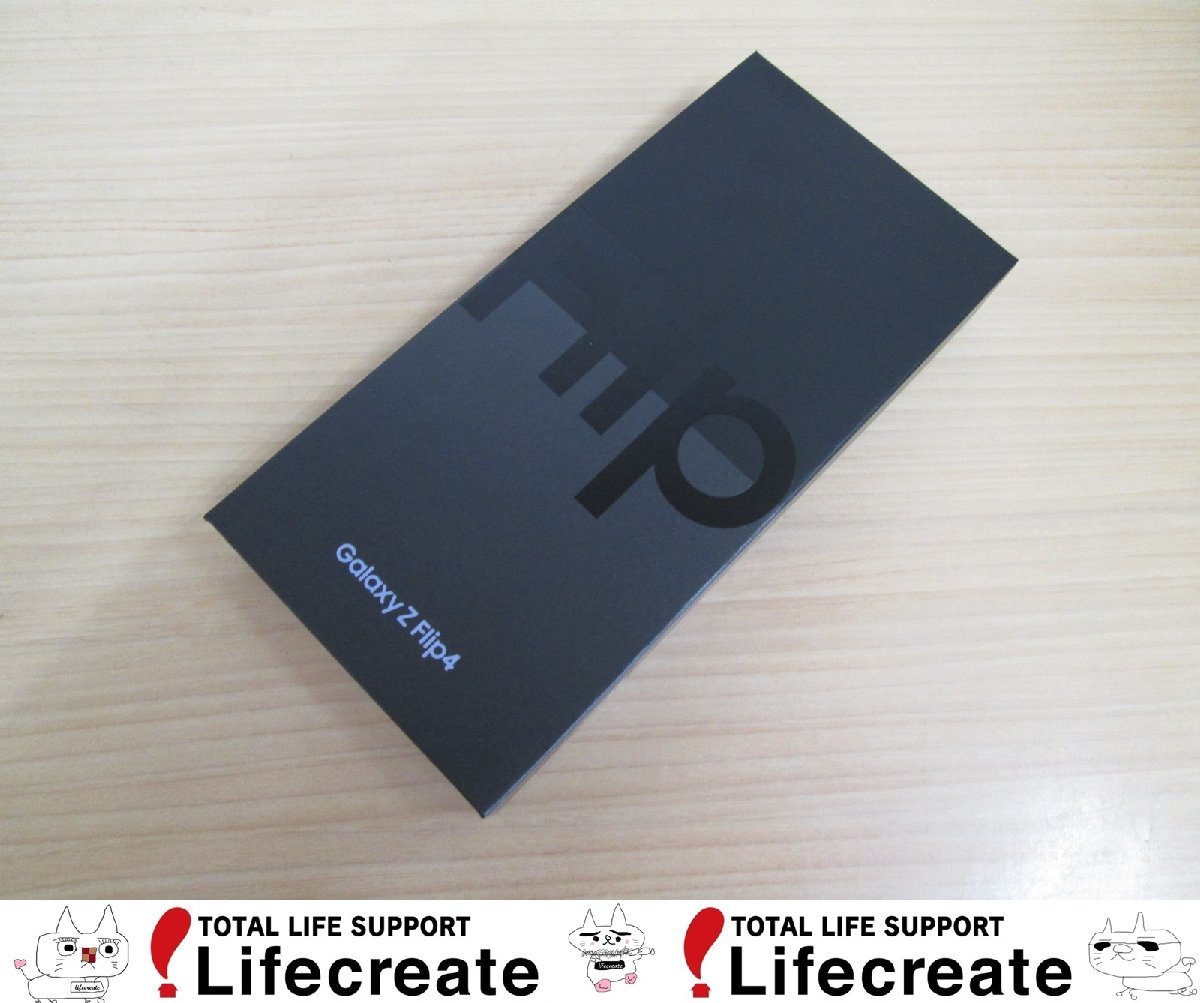 ★【送料無料】SAMSUNG Galaxy Z Flip4 5G 海外韓国版 未開封未使用品 SM-F721NLBFKOO 512GB サムスン
