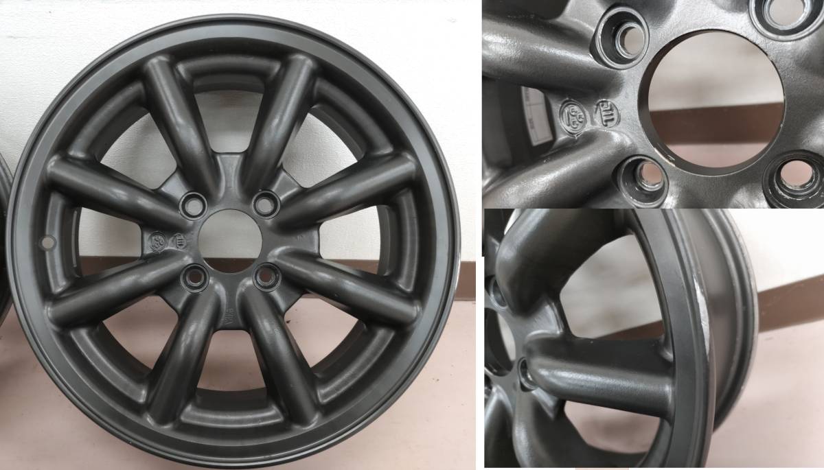 Watanabe ワタナベ 8スポーク F8F アルミ 15インチ 5.5J 100 4H +40 4 