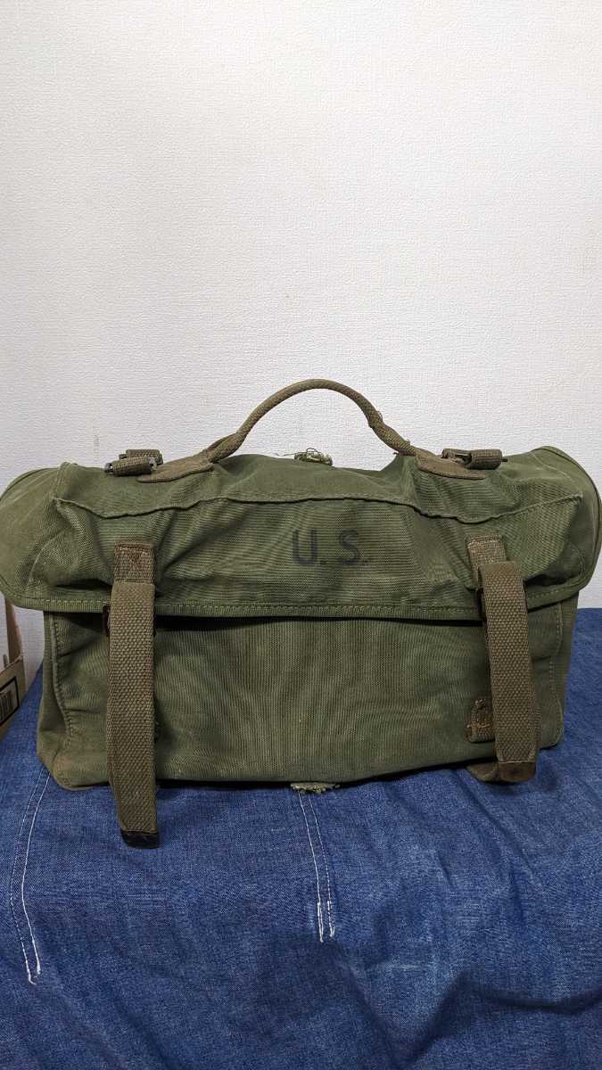 ビンテージ ミリタリー キットバッグ Bag 1945 米軍 鞄 ハーレー
