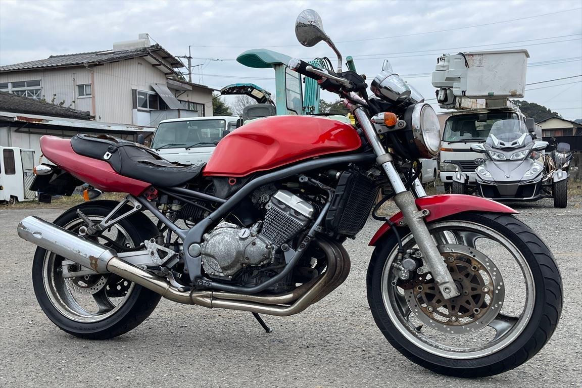 バリオス 売り切り！１円スタート！書類無！ZR250A！ノーマル！キャブ車！クランキング確認済！レストアベース!部品取り!全国配送!福岡佐賀