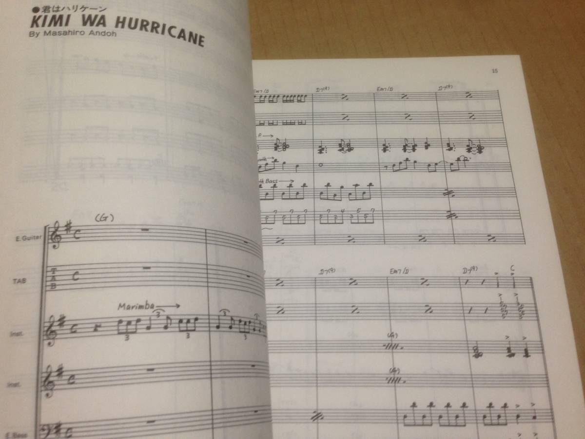 ☆THE SQUARE 「うち水にRainbow」バンドスコア