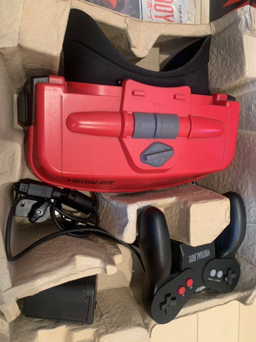 【動作確認済】バーチャルボーイ VIRTUALBOY コントローラー 動作確認済】バーチャルボーイ VIRTUALBOY コントローラー 動作確認済