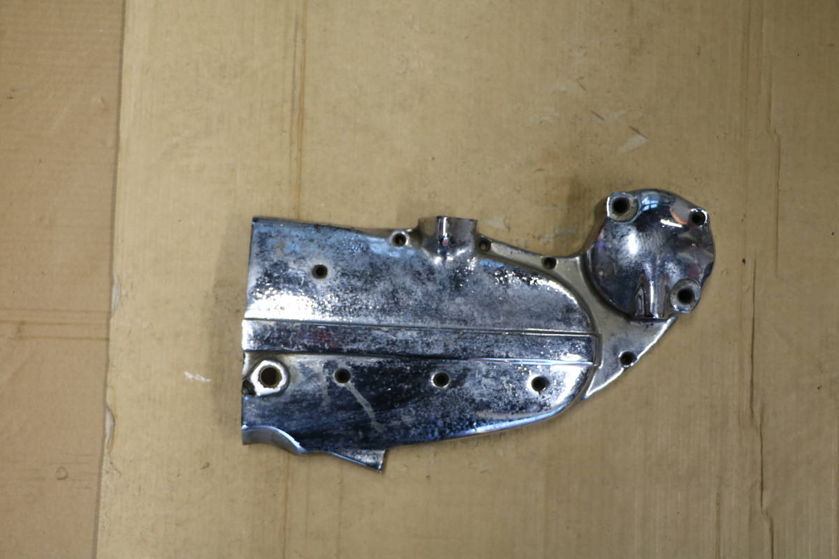 ～67年まで　XLCH 用　アイアン　純正　カムカバー　メッキ　ハーレー