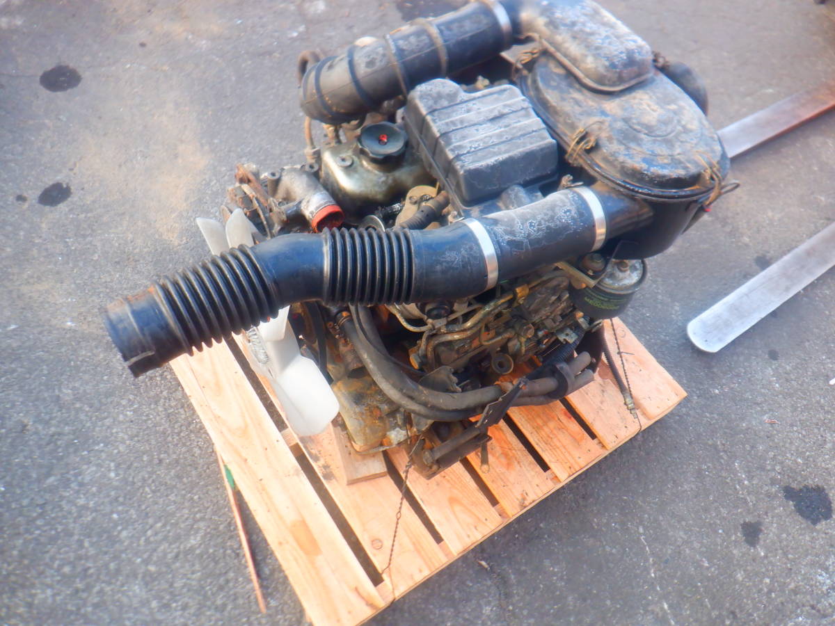 売り切り J53 ジープ 53829km ジャンク品 不動 エンジン 05-01-17-340 F5-6C スリーアール長野