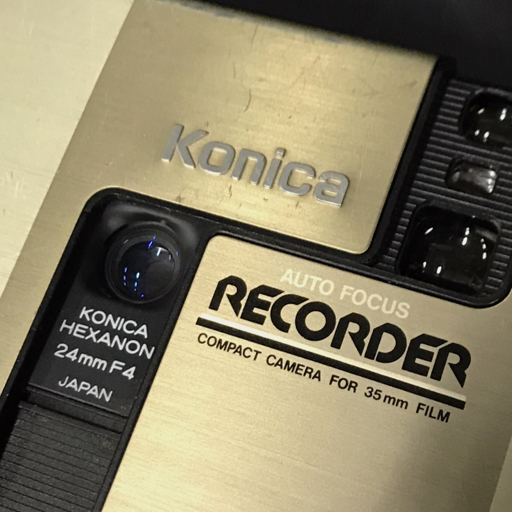 RECORDER カメラ、光学機器 コニカ AUTO FOCUS⁄RECORDER Konica FOCUS