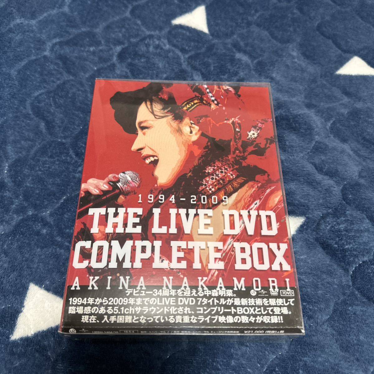 LIVE DVD THE 中森明菜 COMPLETE BOX ミュージック : - 1994-2009 通販
