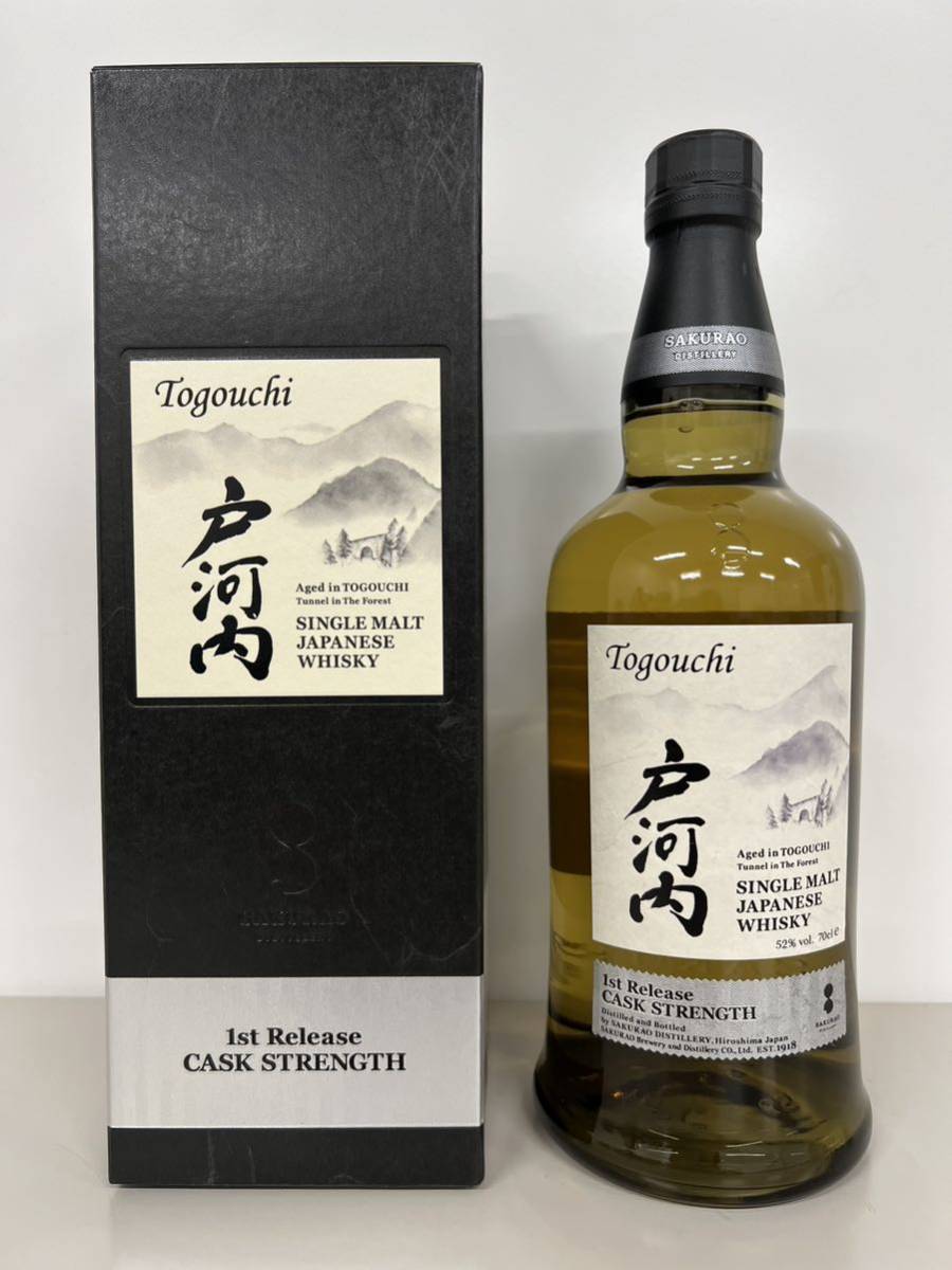 戸河内 １stリリース カスクストレングス シングルモルト　SAKURAO DISTILLERY 桜尾　ウイスキー