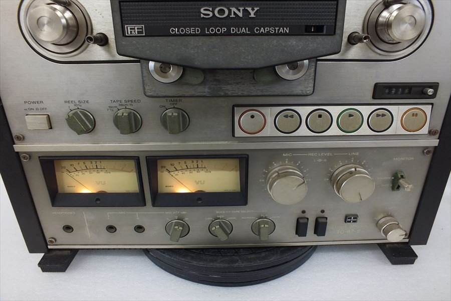 □ SONY ソニー TC-R7-2 オープンリールデッキ 取扱説明書有り