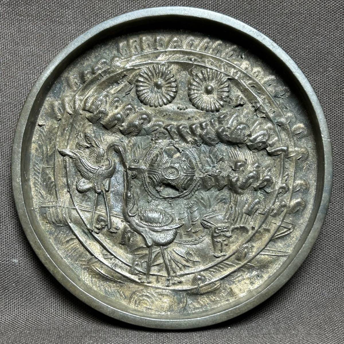 古鏡 円鏡 和鏡 古美術品 13 銅鏡 和鏡（古鏡） 古