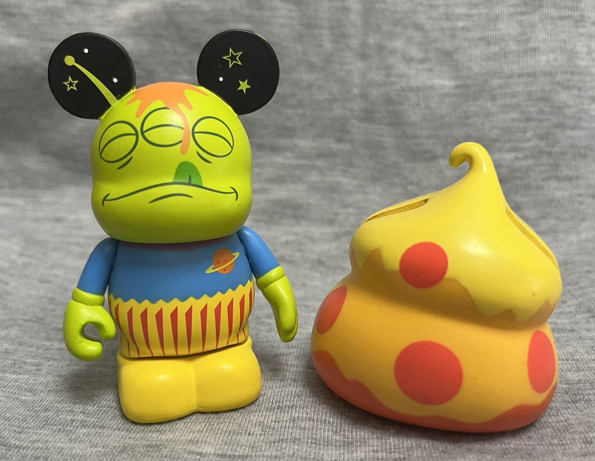ディズニー ミッキー エイリアン フィギュア バイナルメーション2体