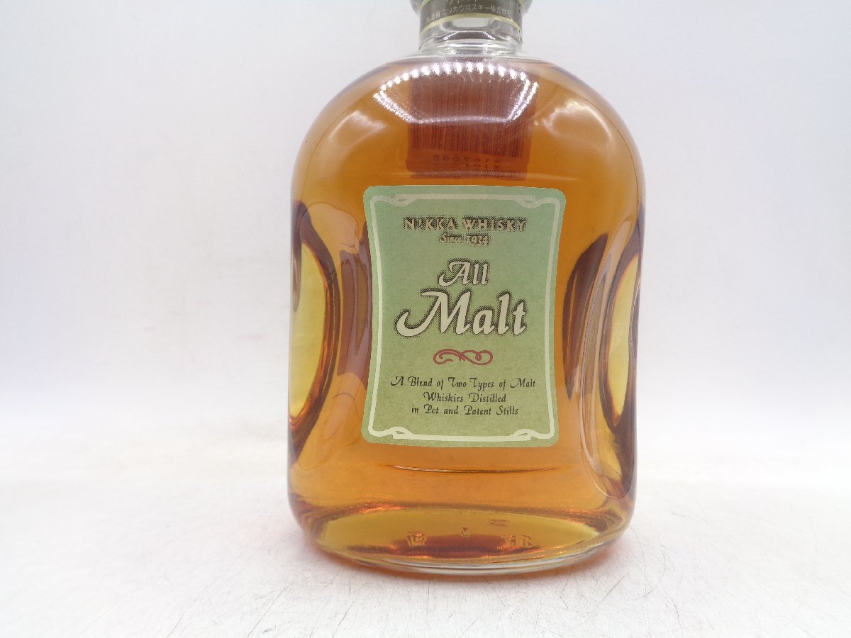 NIKKA WHISKY ALL MALT ニッカ ウイスキー オールモルト 国産 750ml 43