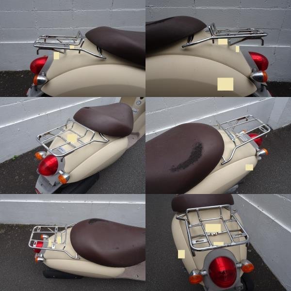 ホンダ クレアスクーピー（AF55） 純正水平キャリア 大きな傷や曲がり