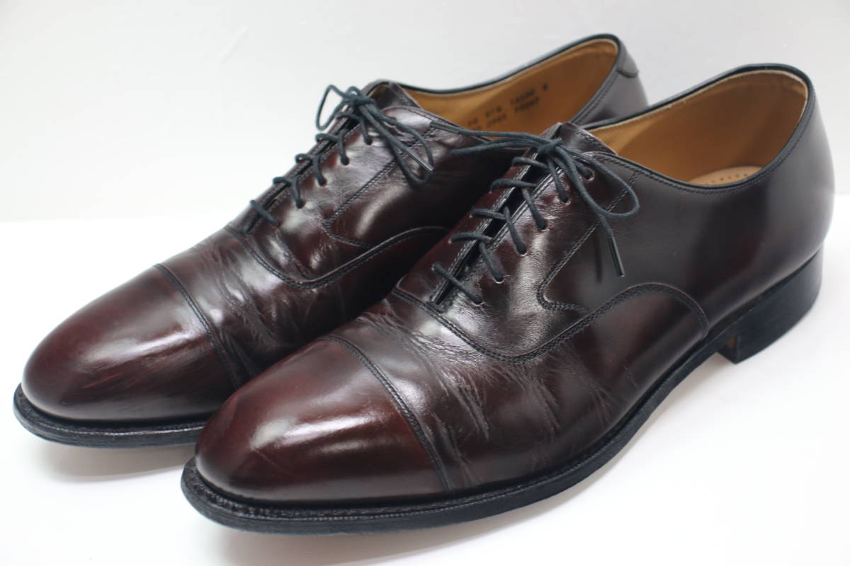美品★ Johnston & Murphy ■ジョンストン&マーフィー ■ウイングチップビジネスシューズ ■米国製 / サイズ 8 D /#810 Johnston Murphy &amp; メンズ シューズ 高級